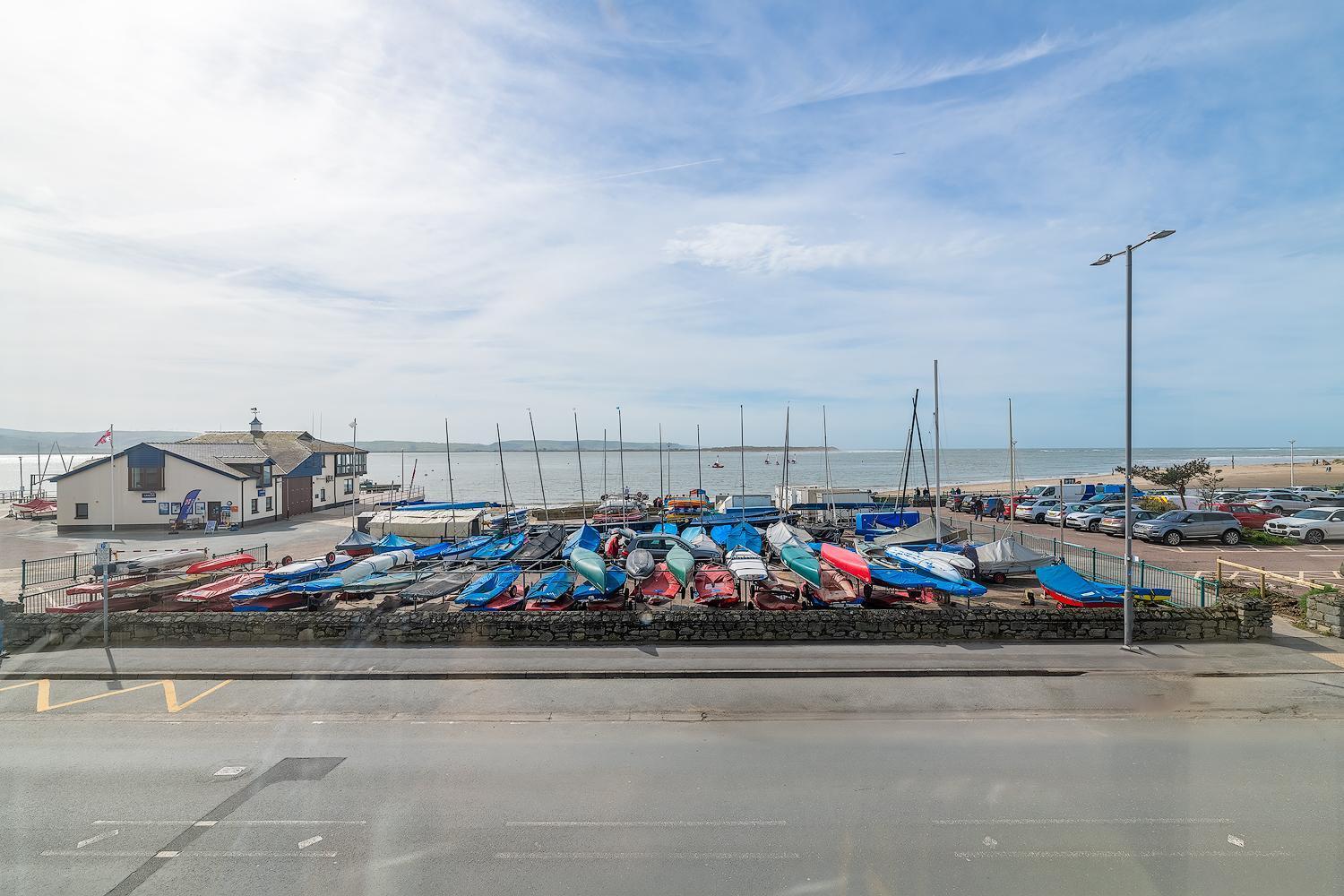 Popular Sea View Apartment Aberdyfi Bagian luar foto